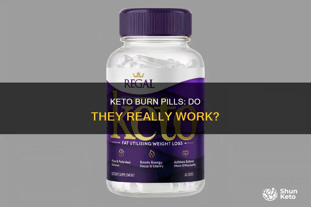 does the keto burn pills really work