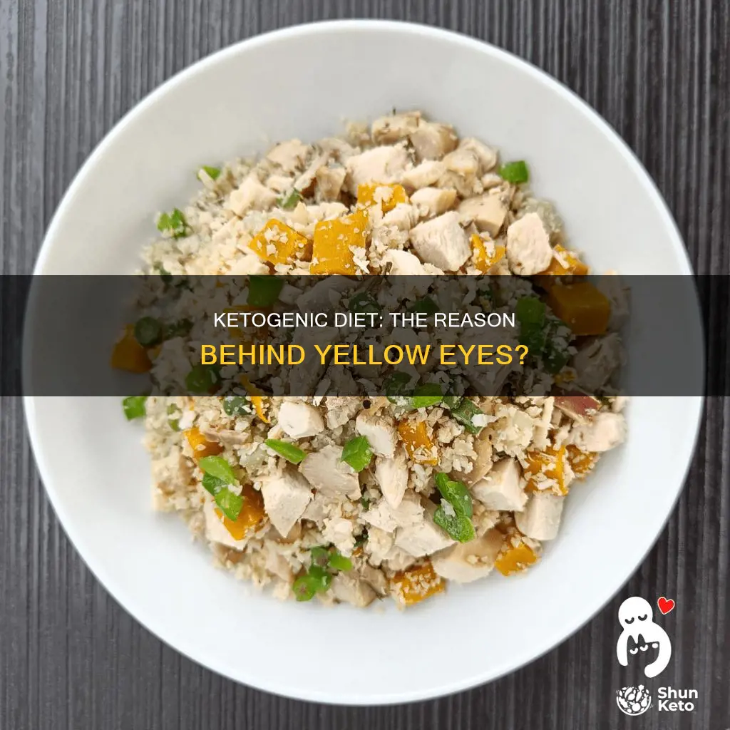 does the ketogenic diet cause yellow eyes