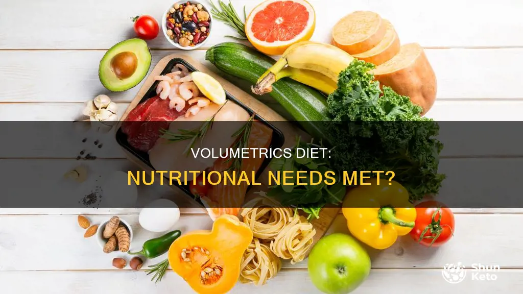 does the ultimate volumetrics diet meet all nutritional needs