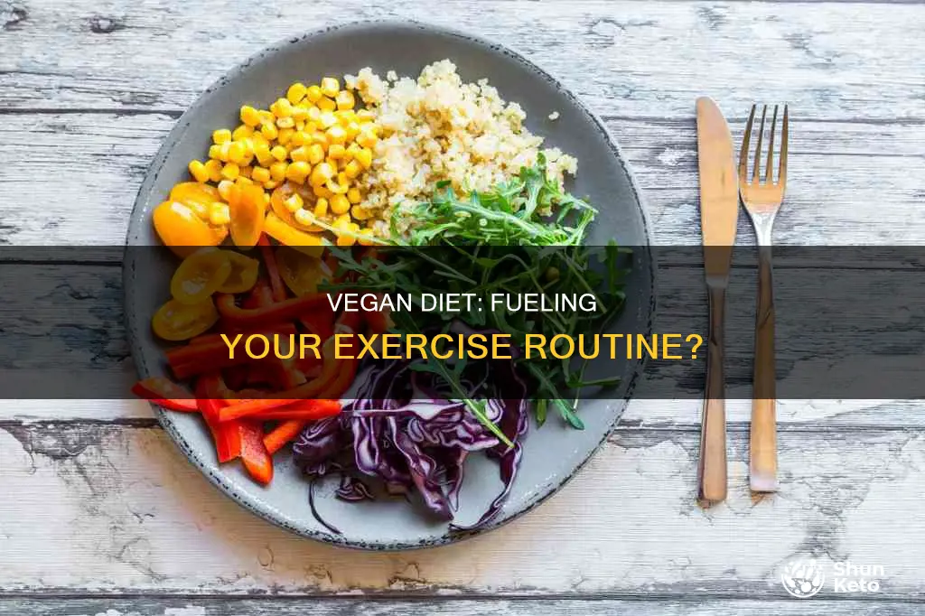 does the vegan diet promote exercise