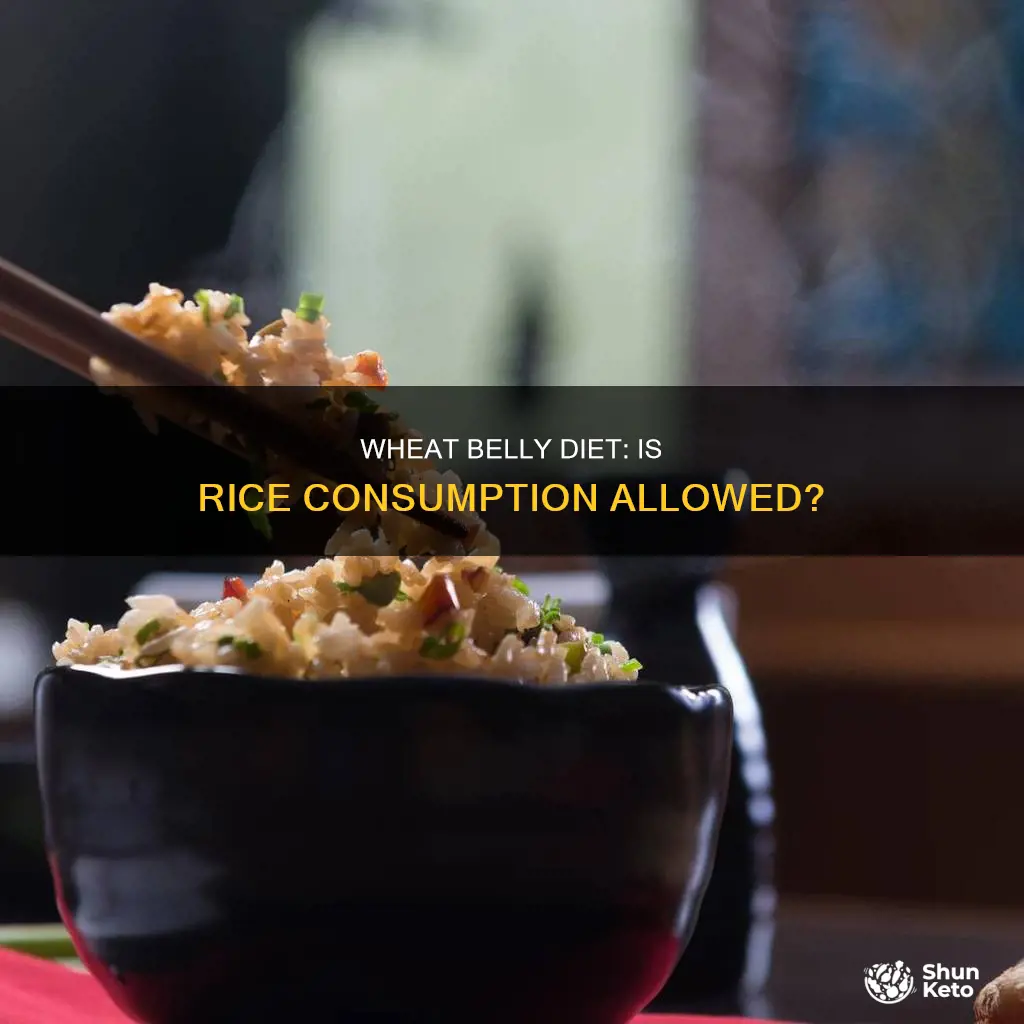 does the wheat belly diet allowed rice