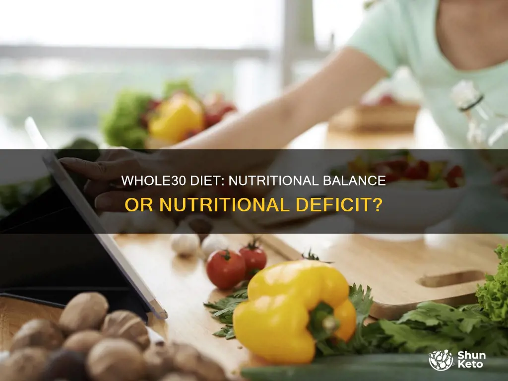 does the whole30 diet have balanced nutrients
