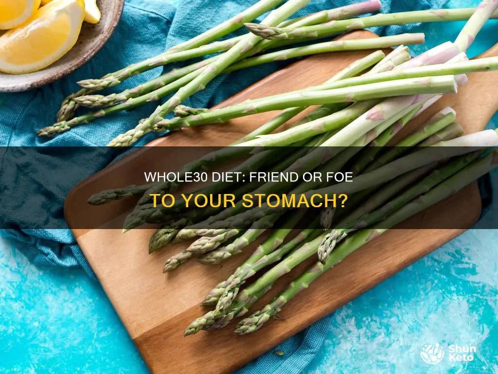 does the whole30 diet make your stomach hurt