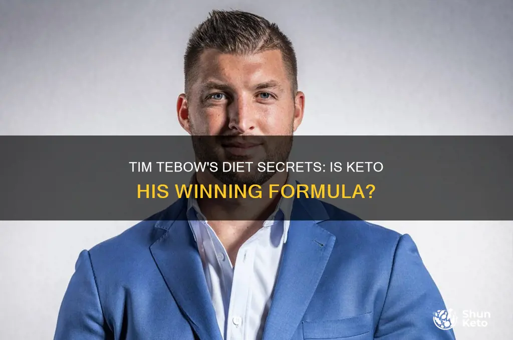does tim tebow do keto