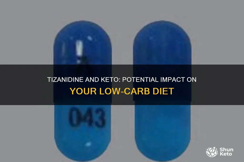 does tizanidine affect keto