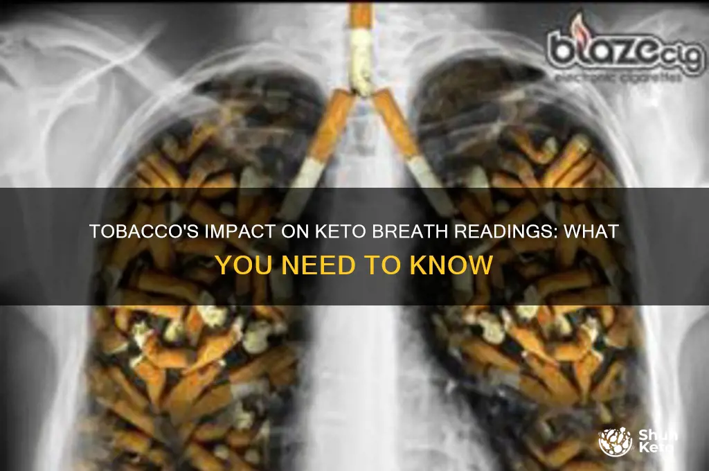 does tobbacco affect keto breath readings