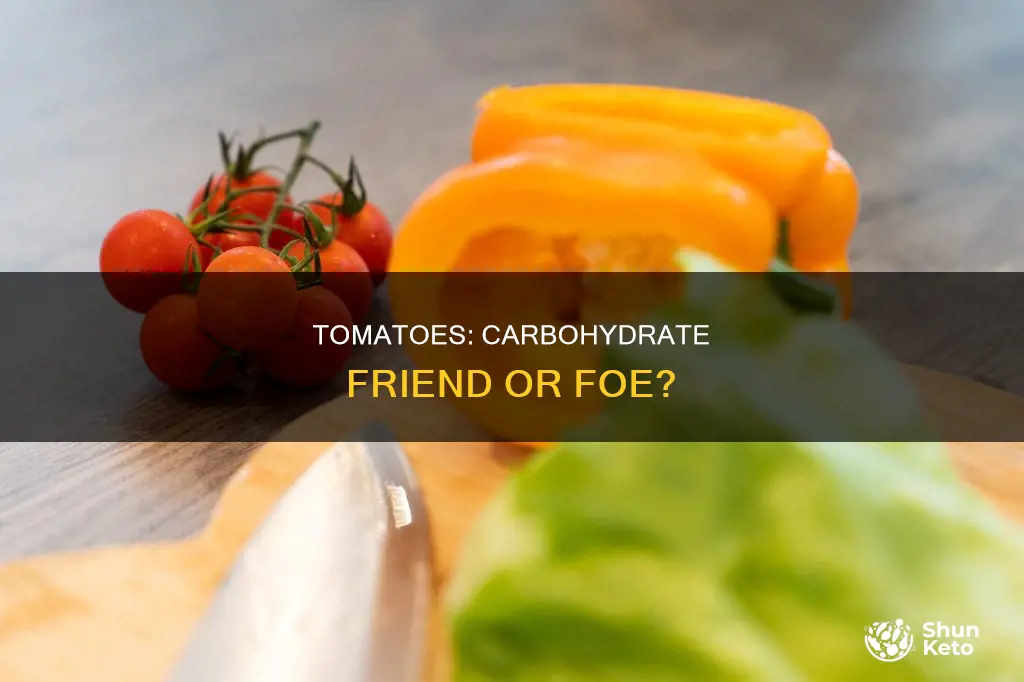 does tomatoes provide carbs in a diet