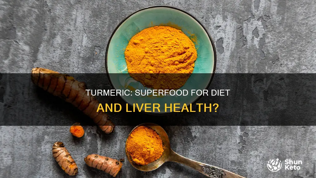 does turmeric help diet and liver