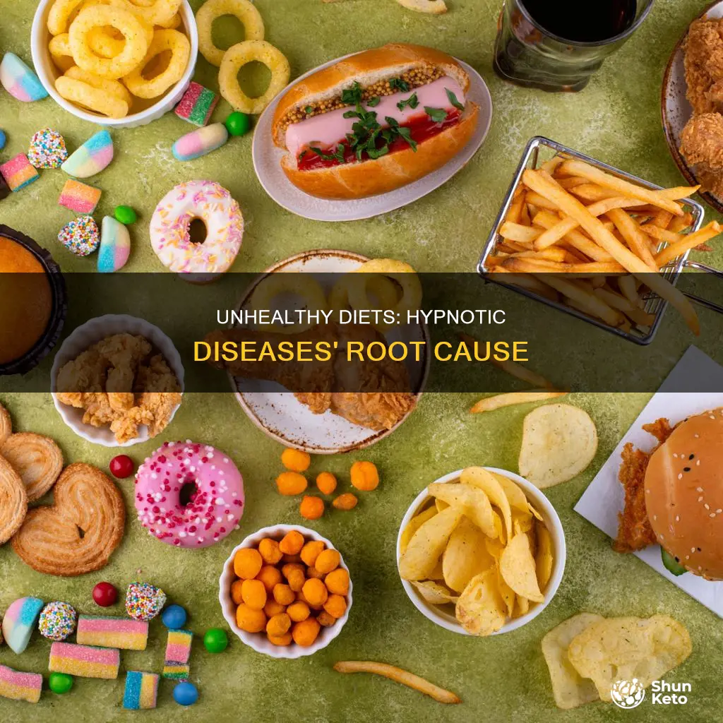 does unhealthy diet cause hypnotik disease