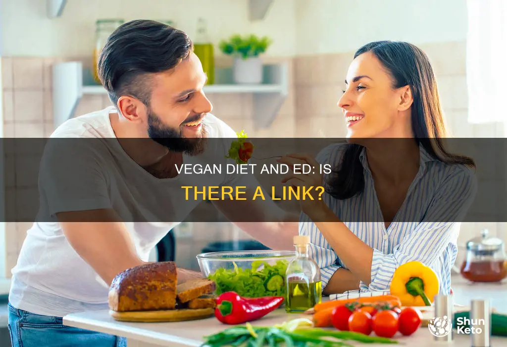 does vegan diet cause ed