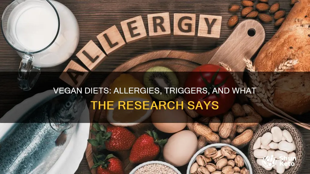 does vegan diet increase allergies