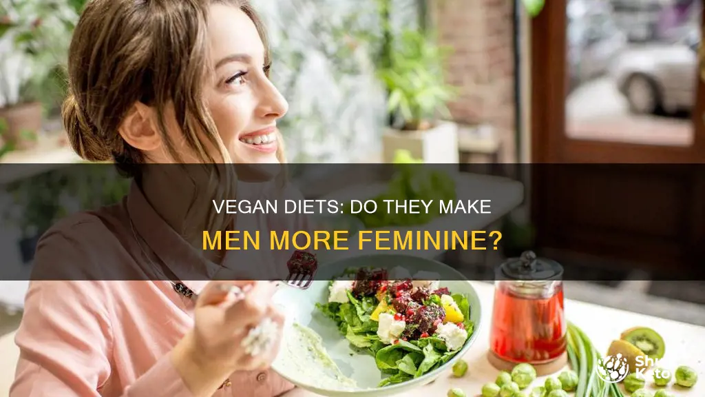 does vegan diet make you feminine