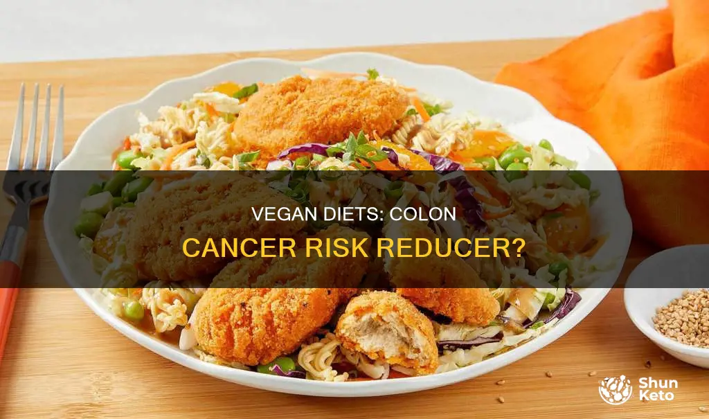 does vegan diet reduce colon cancer risk