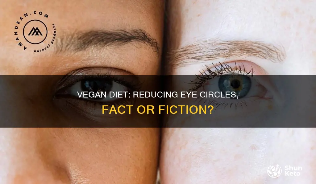 does vegan diet reduce eye circles