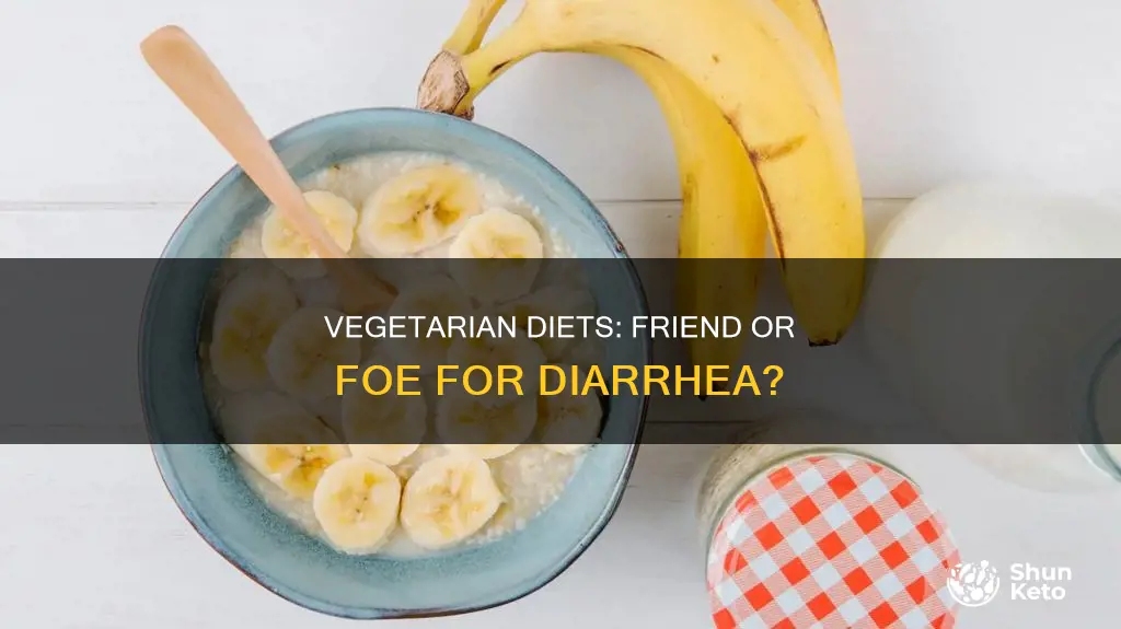 does vegetarian diet cause diarrhea