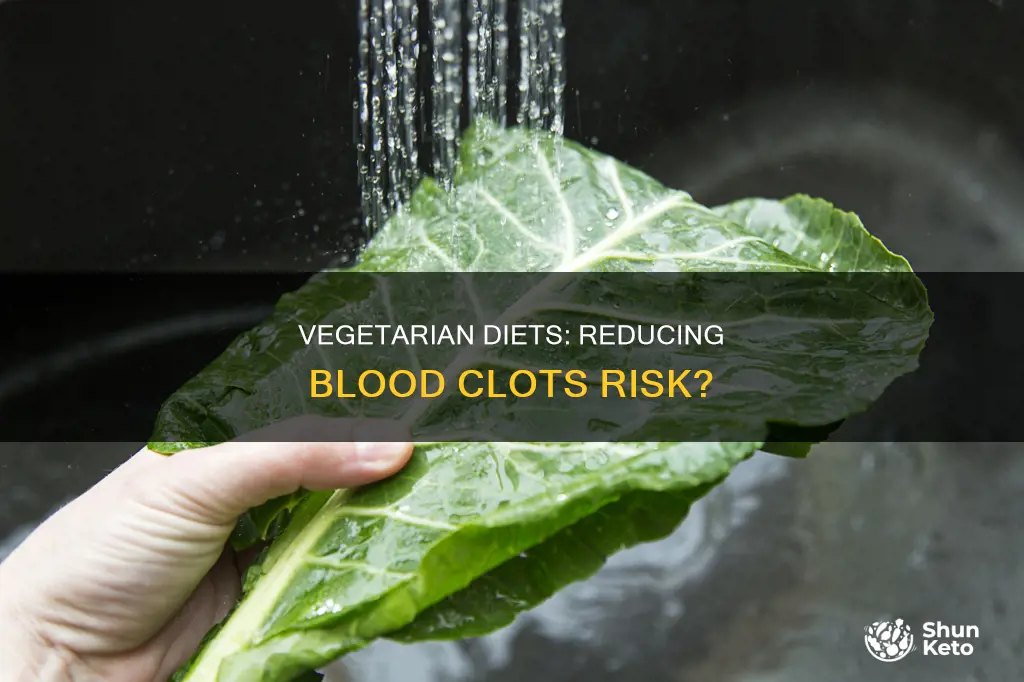 does vegetarian diet minimise blood clots