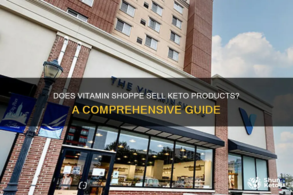 does vitamin shoppe sell keto
