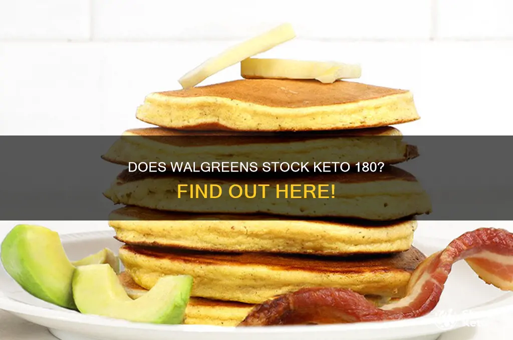 does walgreens carry keto 180