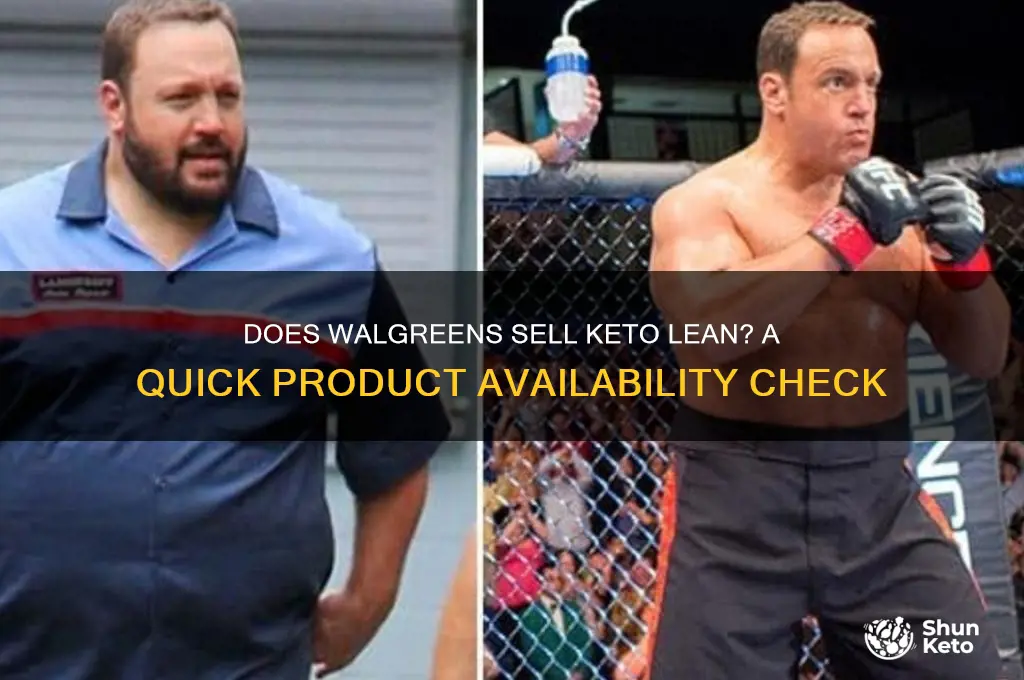 does walgreens carry keto lean