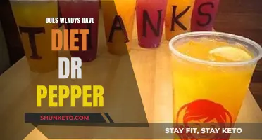 Wendy's Diet Dr Pepper: Is it Available?