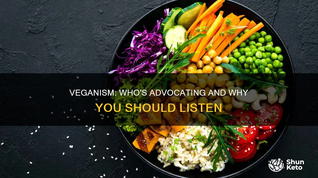 does who advocate for vegan diet