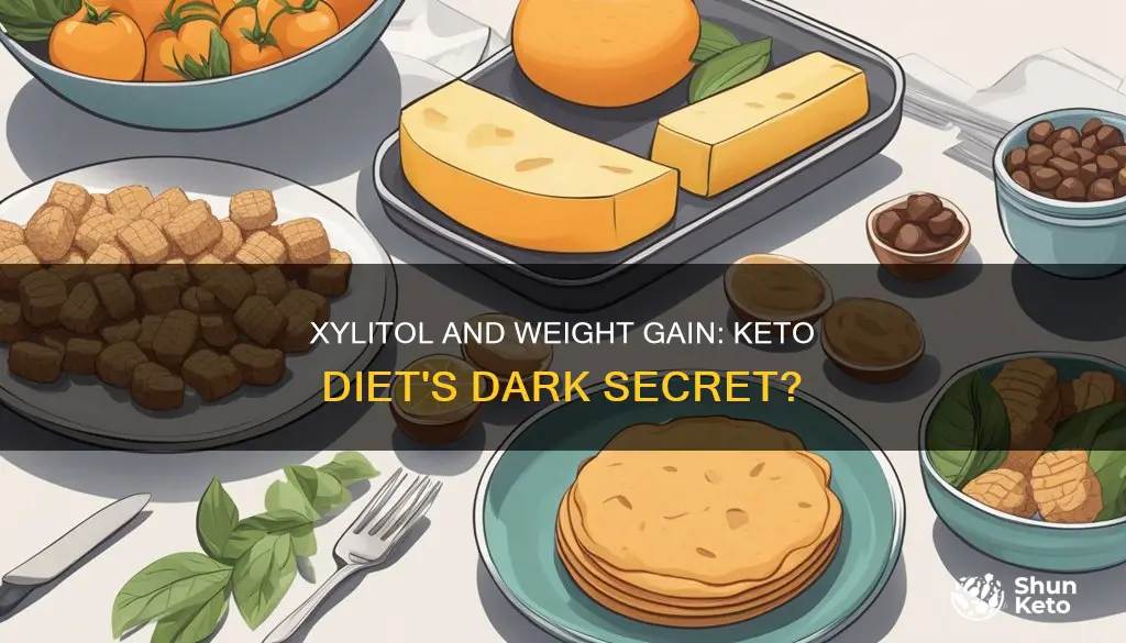 does xylitol cause weight gain in keto