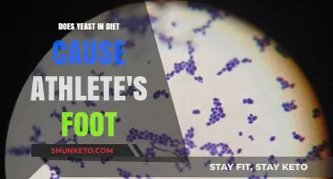 Yeast in Diet: Athlete's Foot Culprit or Coincidence?
