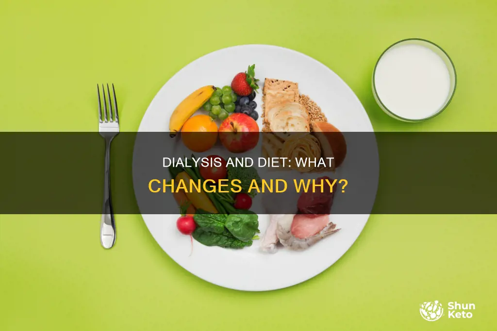 does you diet change once on dialysis