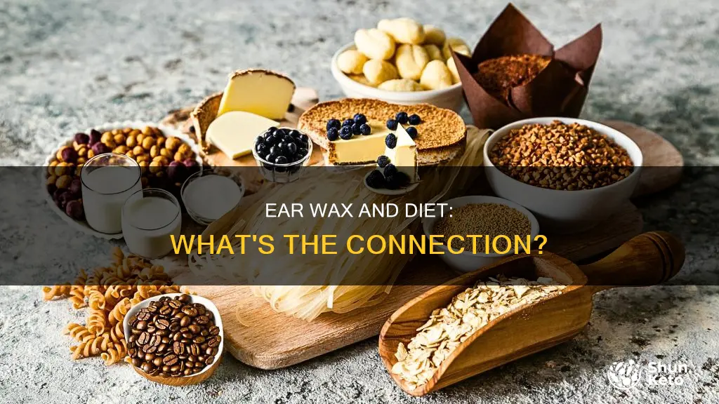 does your diet effect how waxy your ears are