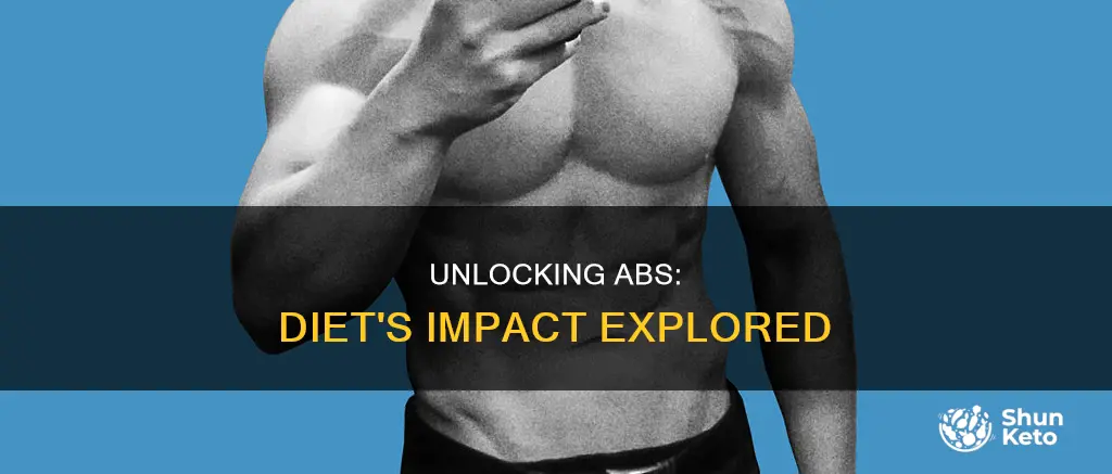 does your diet really effect your abs