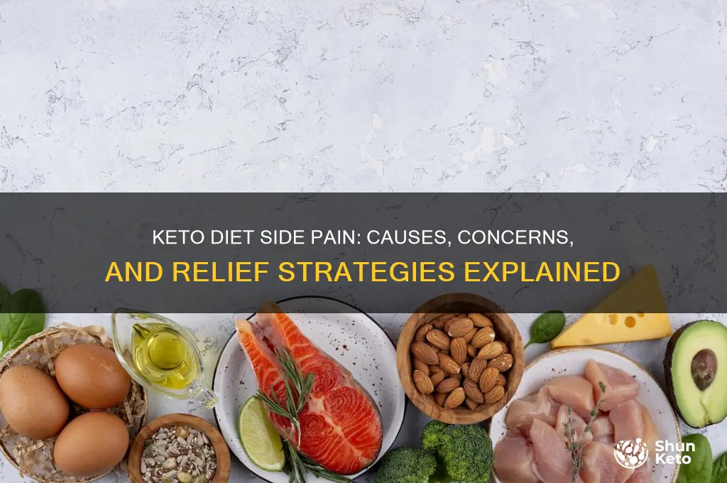 does your side hurts on keto diet