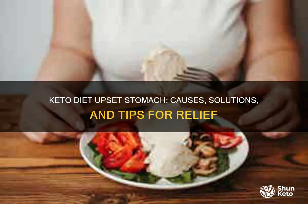 does your stomach get upset when going on keto diet