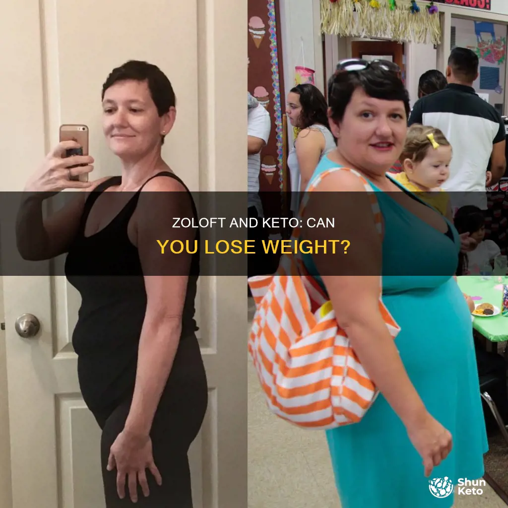 does zoloft stop weight loss on keto diet