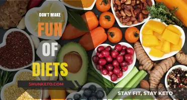 Diets: Why Mocking Weight Loss Plans is Unhealthy