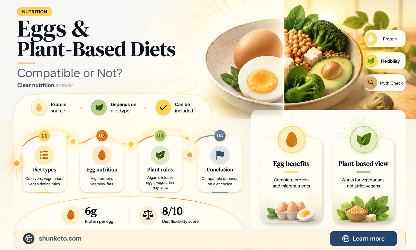 are eggs ok for plant based diet