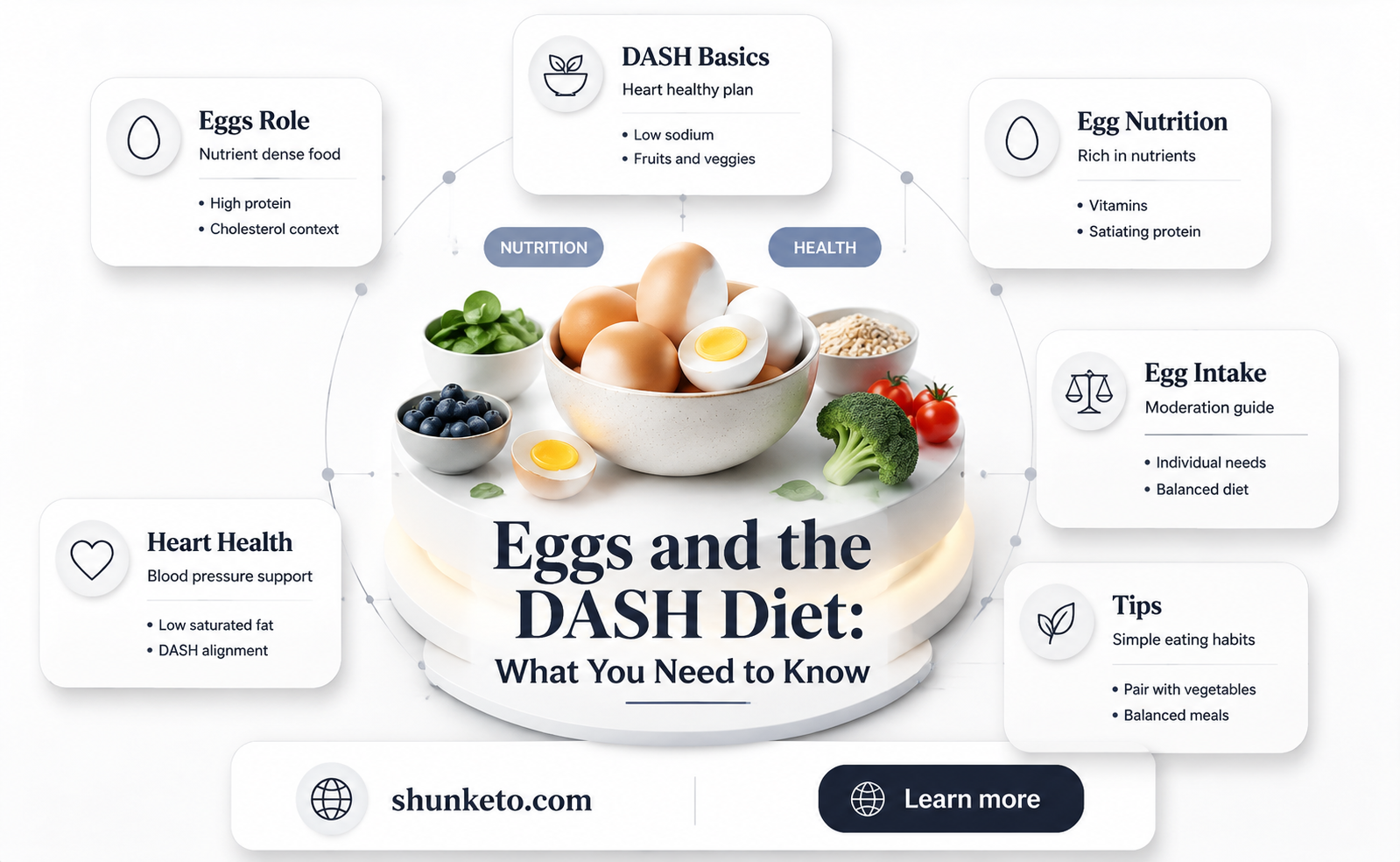 are eggs ok on dash diet