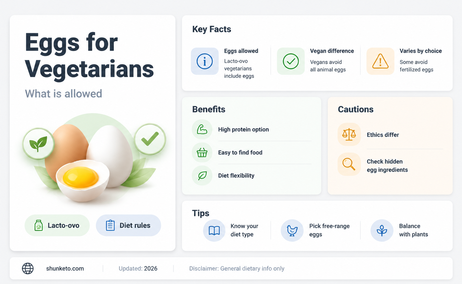 are eggs allowed in a vegetarian diet