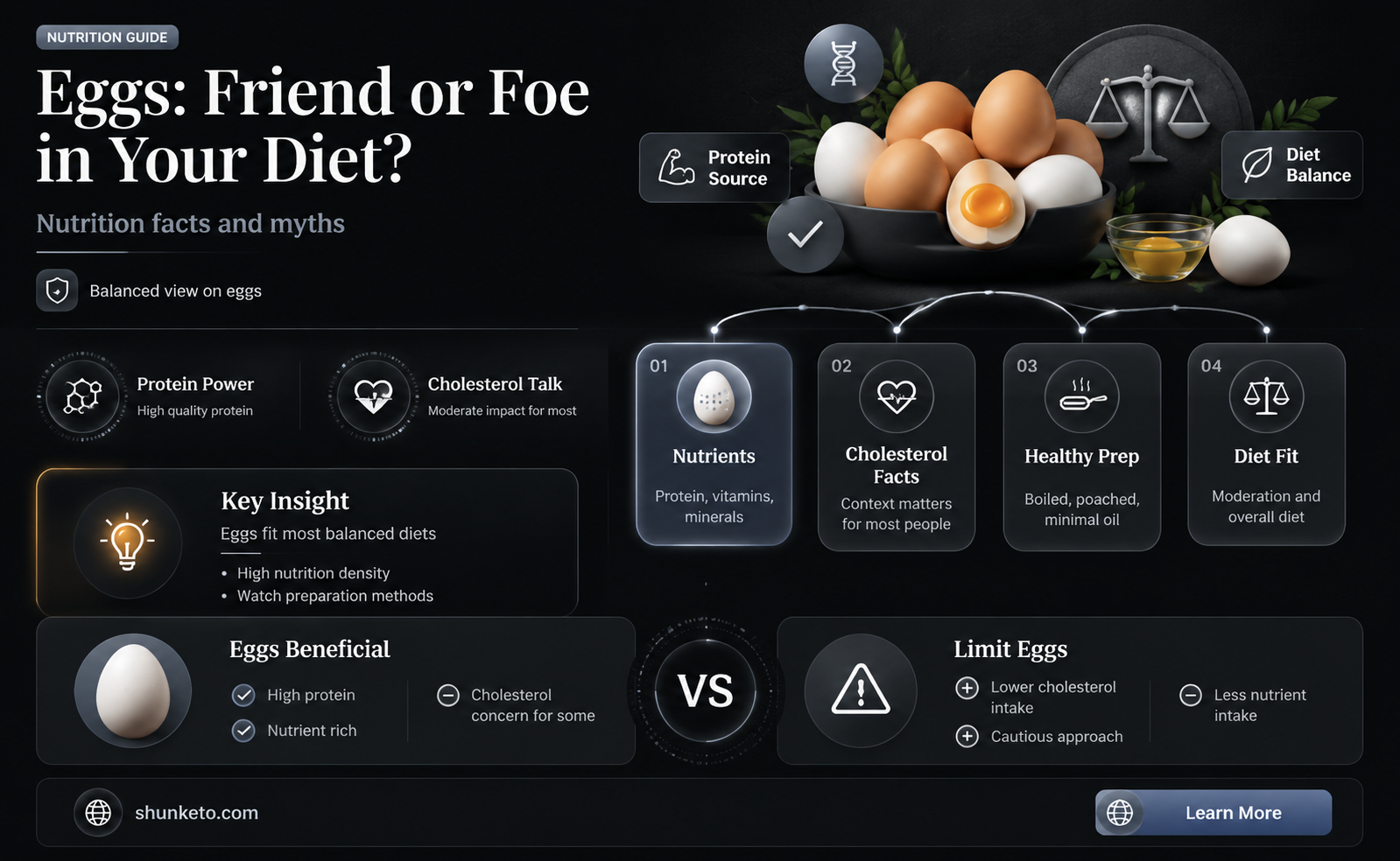 are eggs ok for a diet