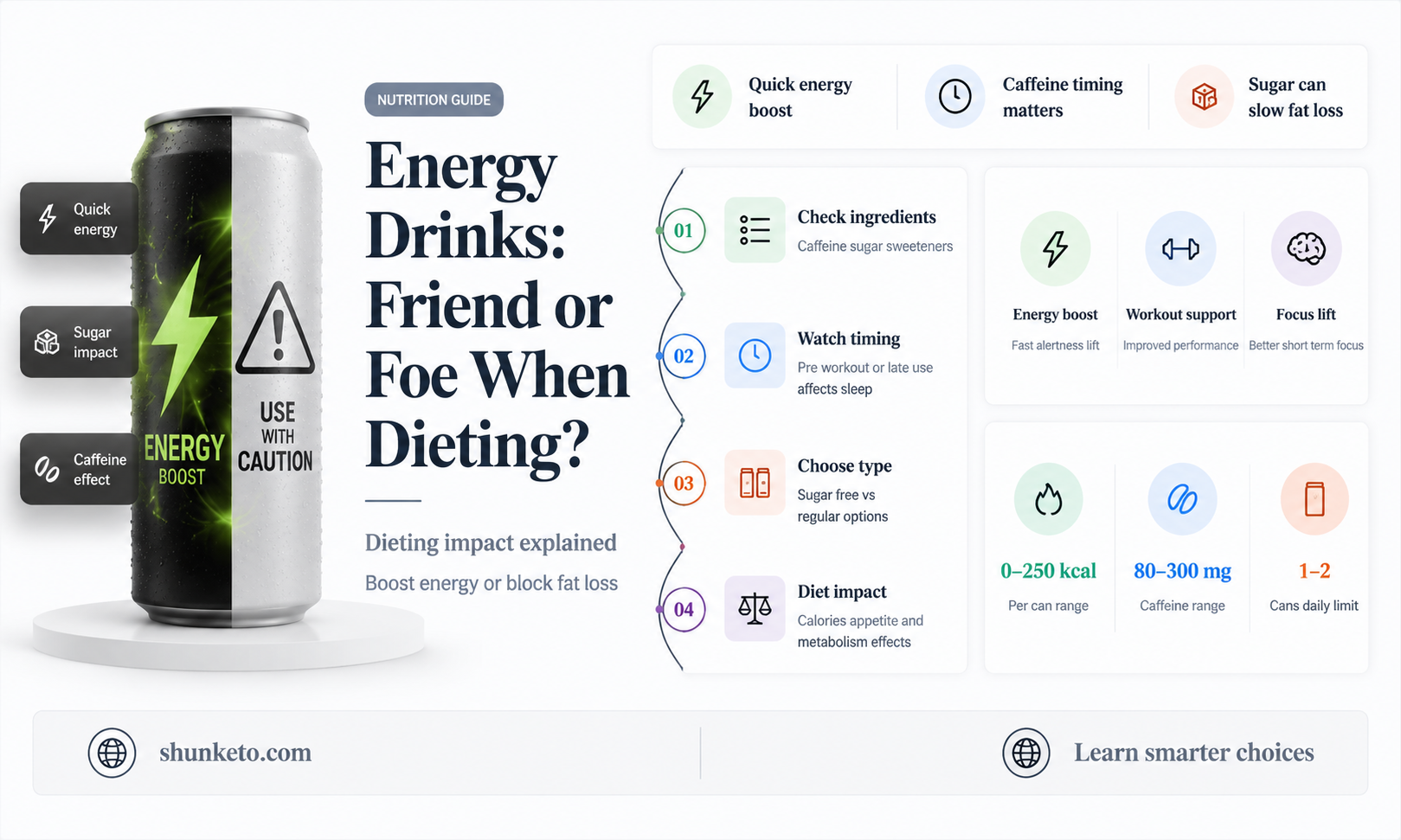 are energy drinking ok to have when dieting