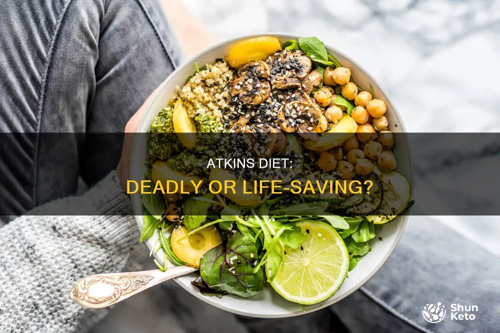 has anyone died on the atkins diet