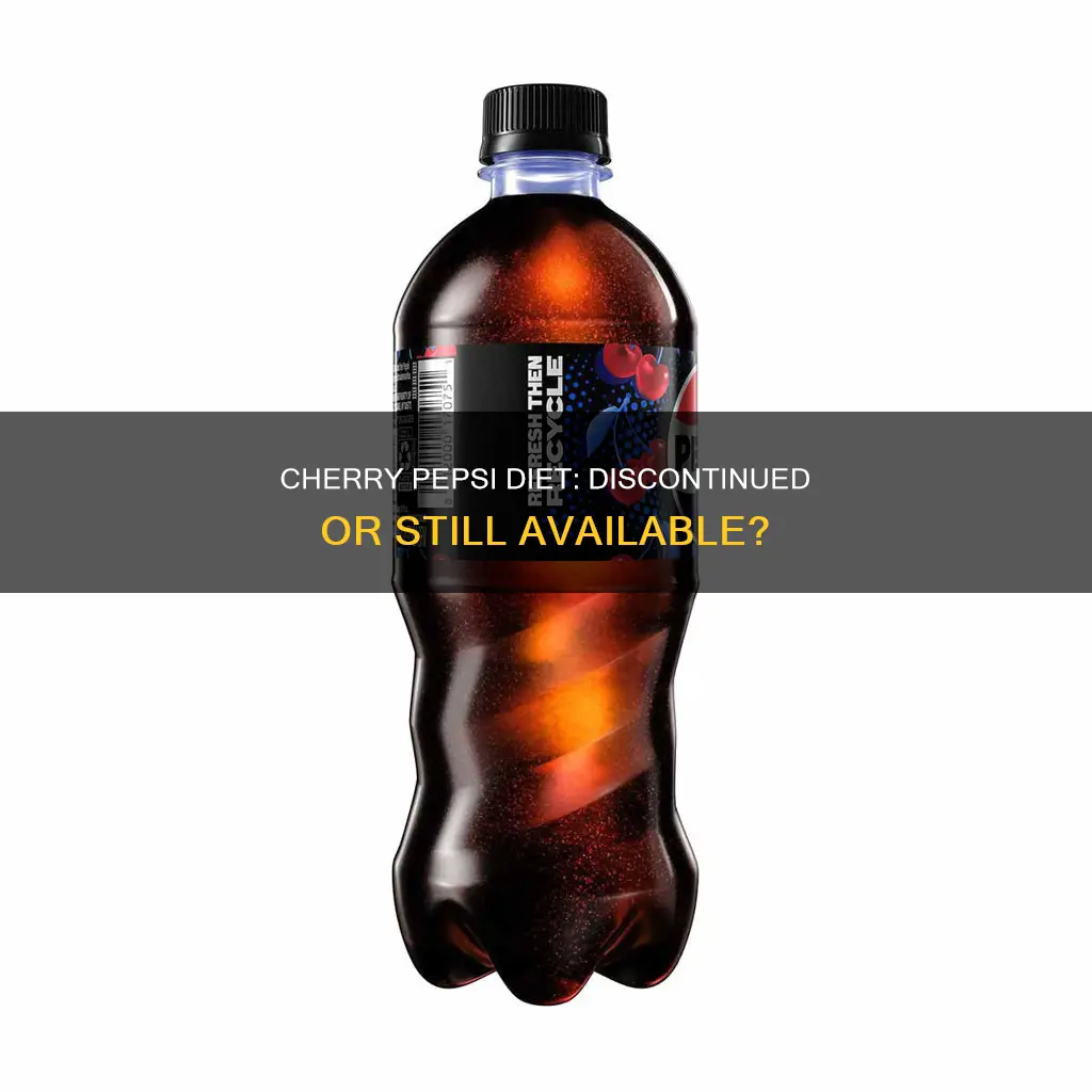 has diet cherry pepsi been discontinued