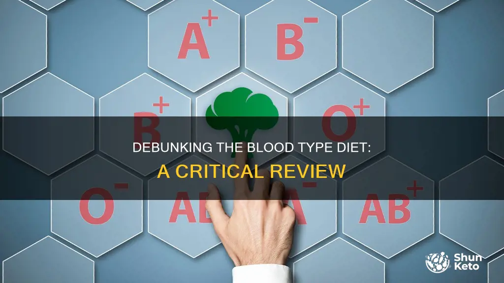 has the blood type diet been debunked