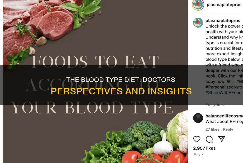 have any other doctors studied the blood type diet