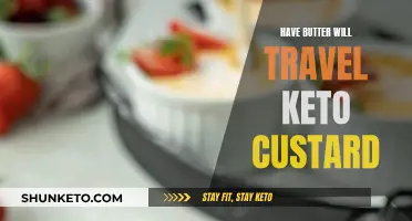 Keto Custard: Travel-Friendly, Buttery Bliss