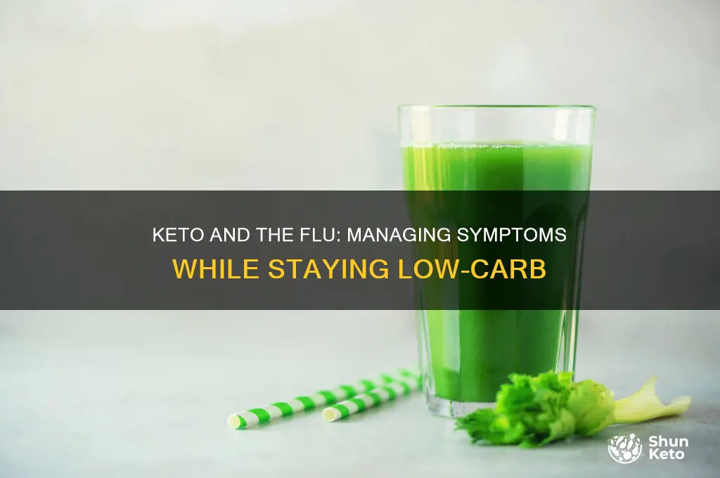 have flu on keto diet