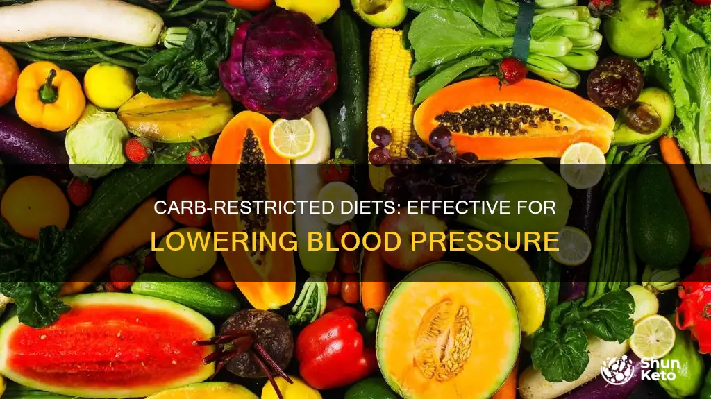 how a lot carb diet lowers blood pressure