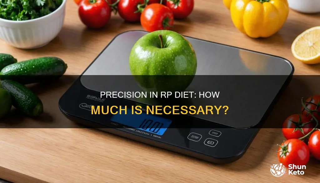 how accurate do i need to be with rp diet