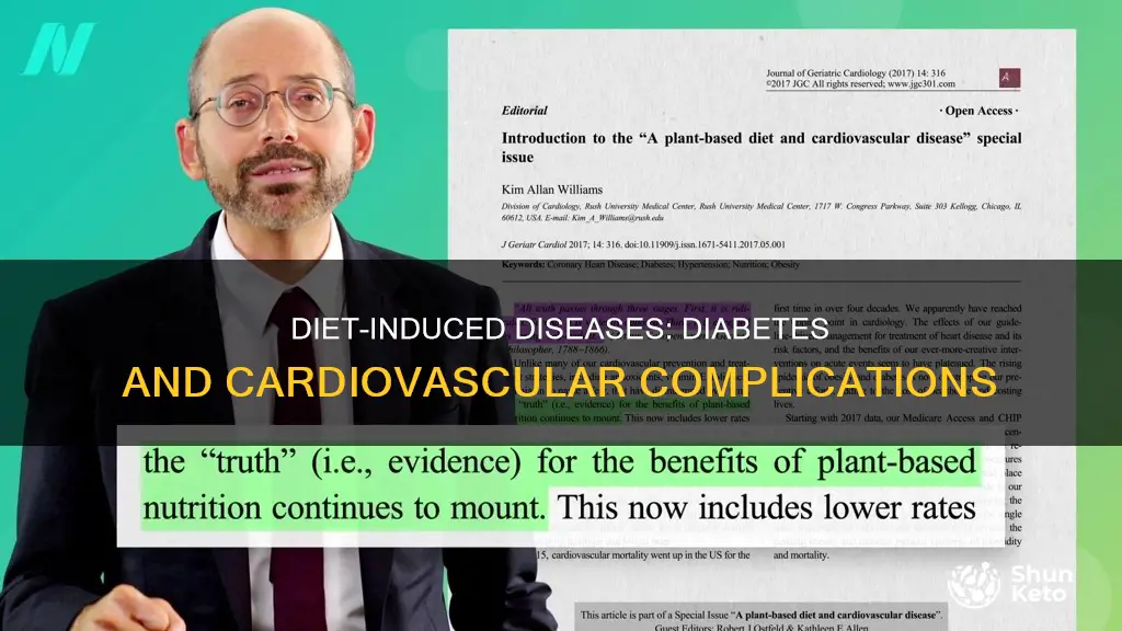 how are diabetes and cardiovascular disease caused by diet