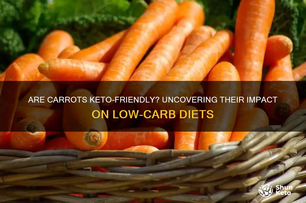 how bad are carrots on a keto diet