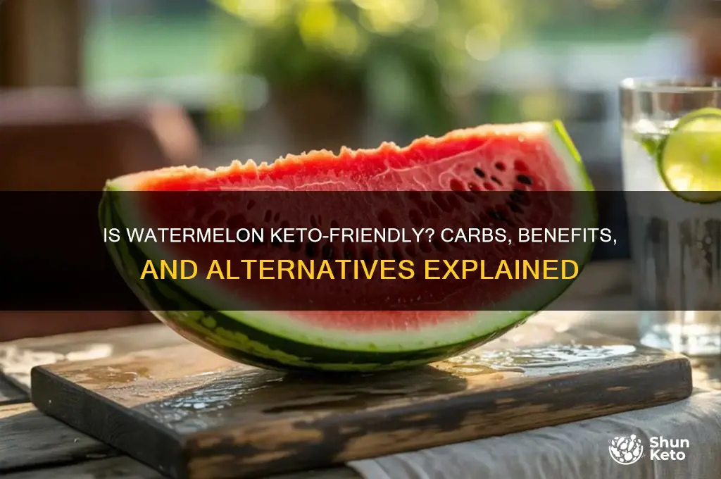 how bad is eating watermelon on keto